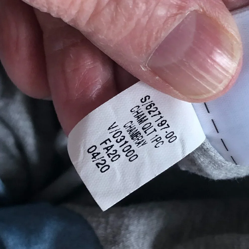 Gap Denim Bear Quilted Bunting